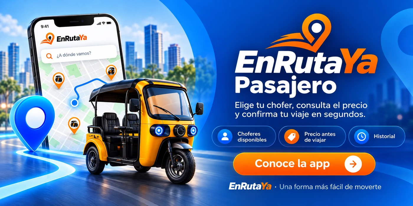 Banner EnRutaYa Pasajero